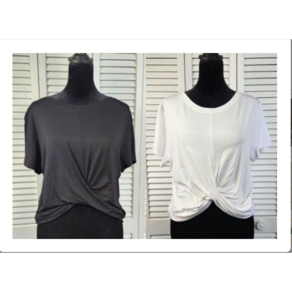 NWT Twist Front Tops XL Set - Athletic Activewear - Picture 1 of 12